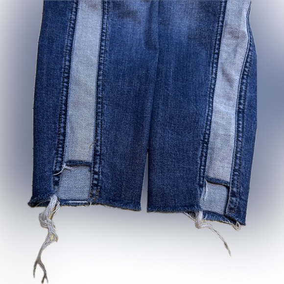 7 For All Mankind Ankle Skinny Jeans Reverse Step Side Panel Mojave Dusk Size 27 - Picture 7 of 13